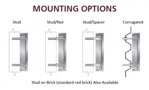 aluminum mounting options