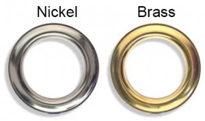 Brass Grommets & Nickel Grommets